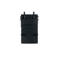 Комплект килимок для сидіння тактичний Секція 1 + секція 3 U-WIN Cordura 500 Чорний + балістичний пакет 2-й клас НВМПЕ Dyneema USA / Площа захисту 7,9 дм.кв.