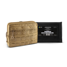 Комплект Захист живота U-WIN Cordura 500 Койот  з балістичним пакетом НВМПЕ Dyneema USA / Площа захисту 3,87 дм.кв.