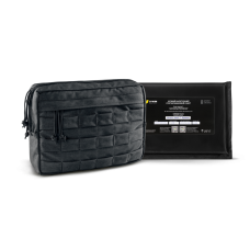 Комплект Захист живота U-WIN Cordura 500 Чорний з балістичним пакетом НВМПЕ Dyneema USA / Площа захисту 3,87 дм.кв.